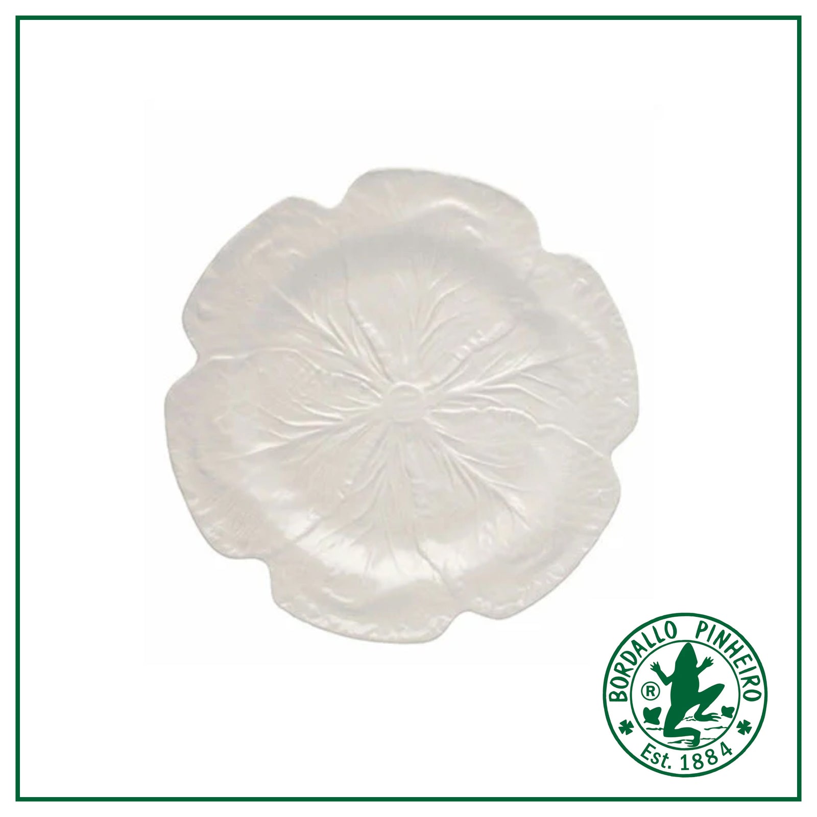 Cabbage Charger Plate 30.5 Beige Couve