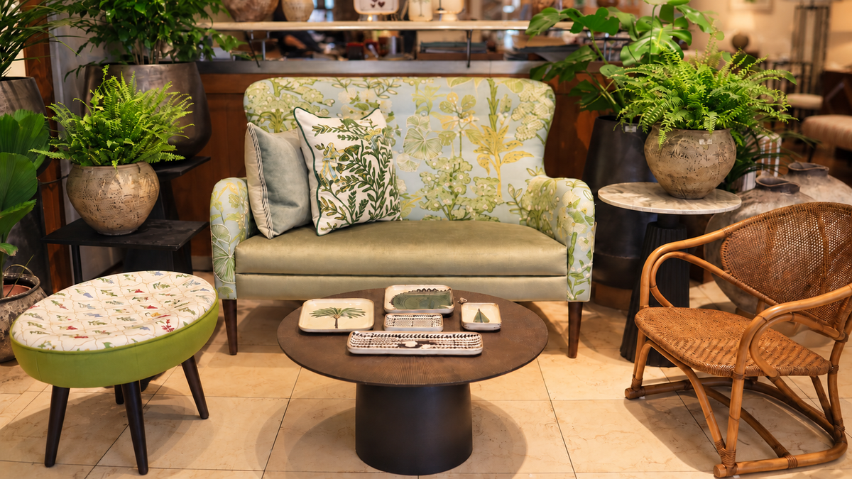 Great Eastern Mall living room display