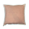 Terracotta Flange Linen Cushion 50X50CM