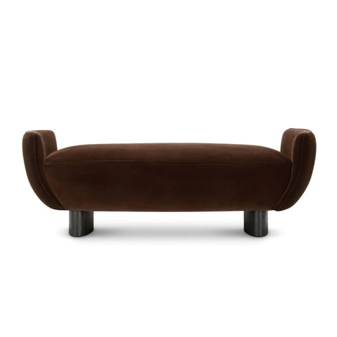 Stirling Bench Sonoma Brown Velvet Eichholtz (Coming Soon)