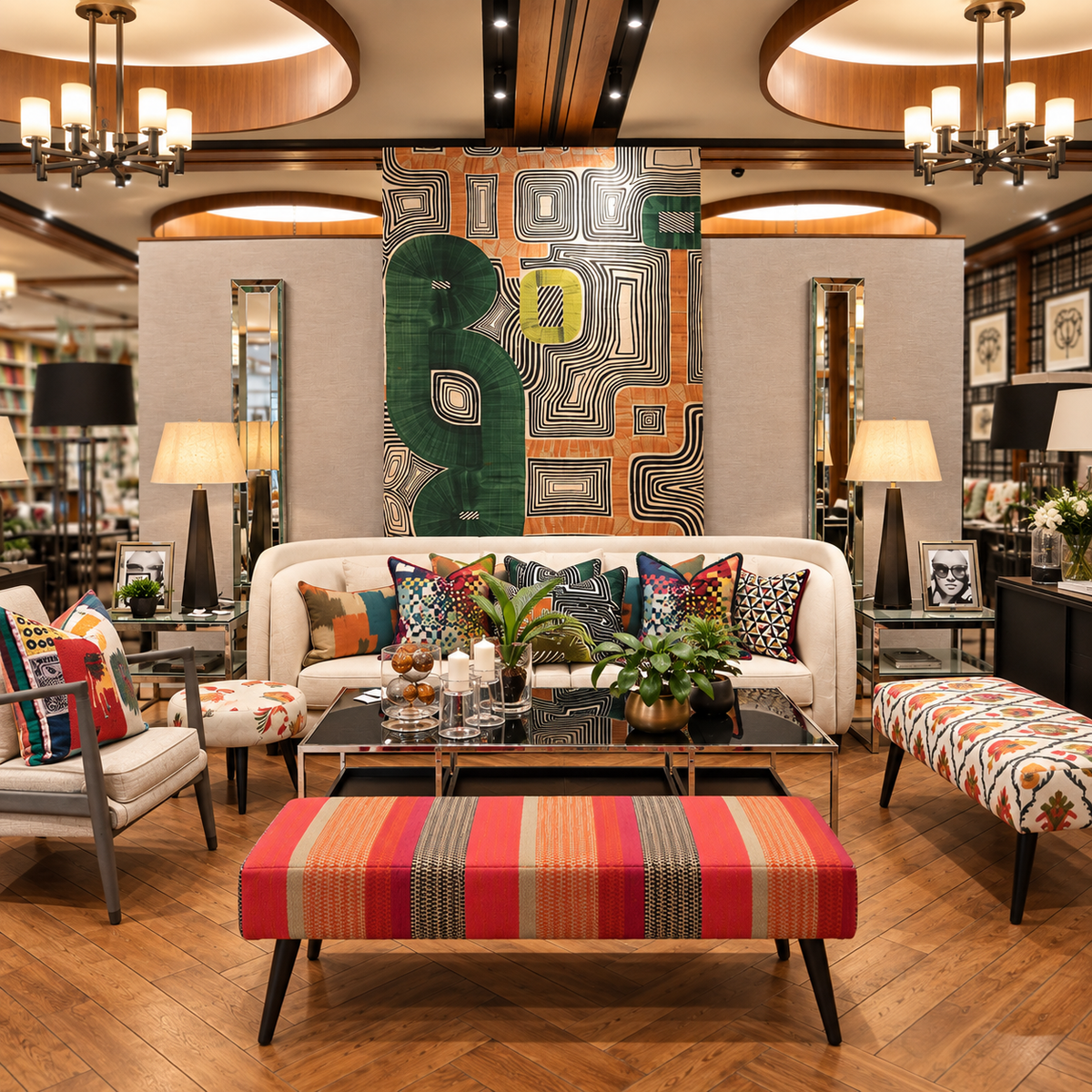 Great Eastern Mall showroom interior