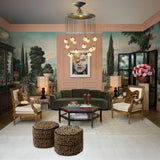 Sofa Marbella Torrin Green Velvet 232cm (Coming Soon)