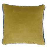 CASSIA CORD INDIGO VELVET CUSHION 43X43CM