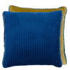 CASSIA CORD INDIGO VELVET CUSHION 43X43CM