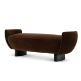 Stirling Bench Sonoma Brown Velvet Eichholtz (Coming Soon)