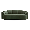 Sofa Marbella Torrin Green Velvet 232cm (Coming Soon)
