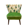 Julep Chair In Byzance Foresta Emerald by Osborne & Little
