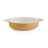 Botanic Garden Harmony Baking Amber Dish with Handle