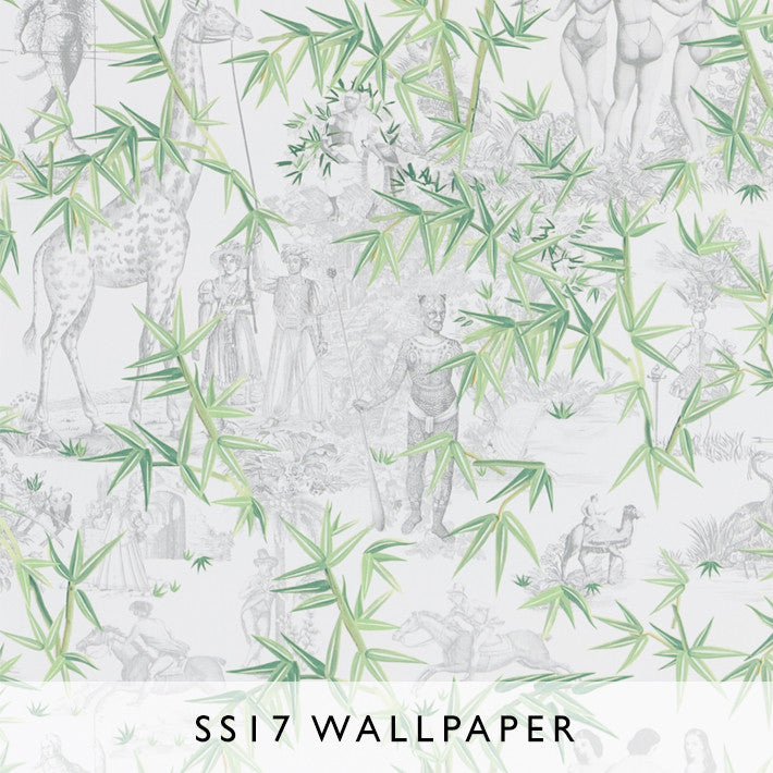 Wallpaper Exotisme Vert Buis | Christian Lacroix