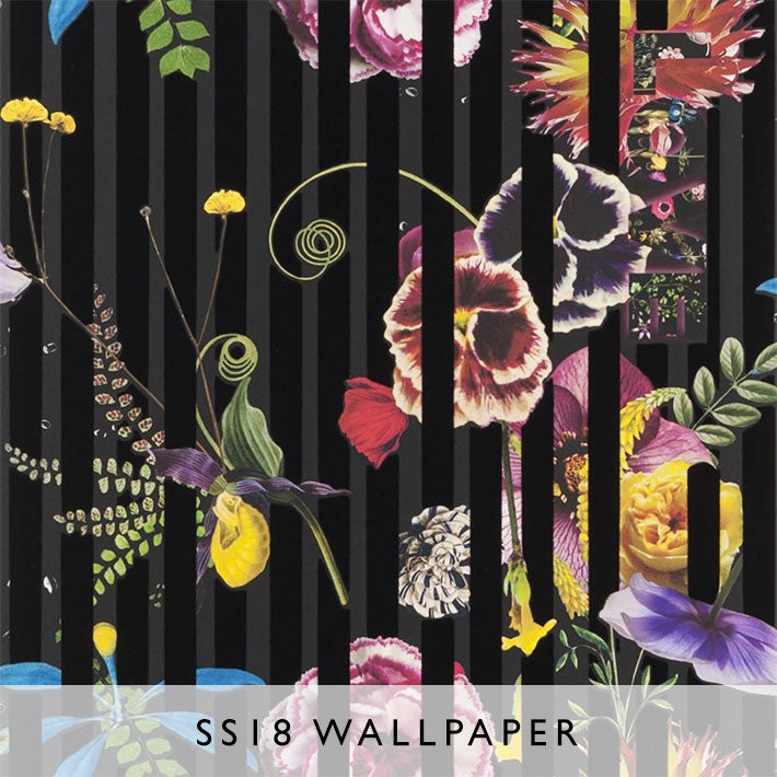 Wallpaper Babylonia Nights Soft in Crepuscule | Christian Lacroix SS18 | Janine Kuala Lumpur
