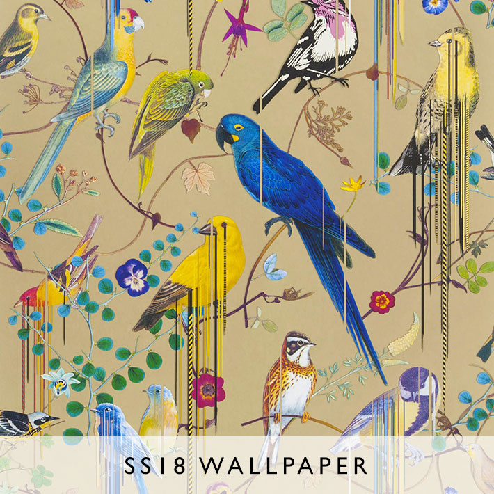 Wallpaper Birds Sinfonia in Or | Christian Lacroix SS18 | Janine Kuala Lumpur
