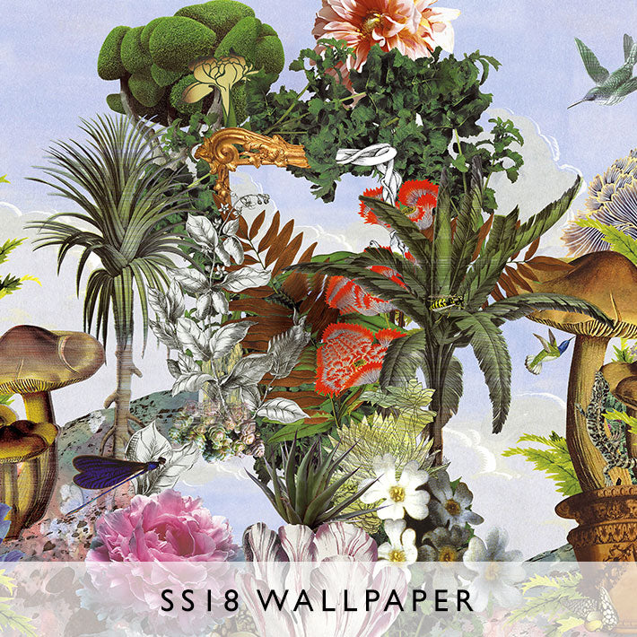 Wallpaper Jardin Des Reves Panoramic in Prisme | Christian Lacroix SS18 | Janine Kuala Lumpur