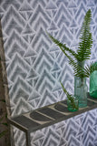 Wallpaper Mandora in Slate | Designers Guild SS18 | Janine Kuala Lumpur
