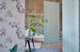 Wallpaper Victorine in Pale Aqua | Designers Guild SS18 | Janine Kuala Lumpur