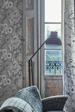 Wallpaper Emillie in Silver | Designers Guild SS18 | Janine Kuala Lumpur