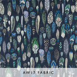 Fabric Quill Velvet Cobalt