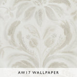Wallpaper Angelique Damask Linen