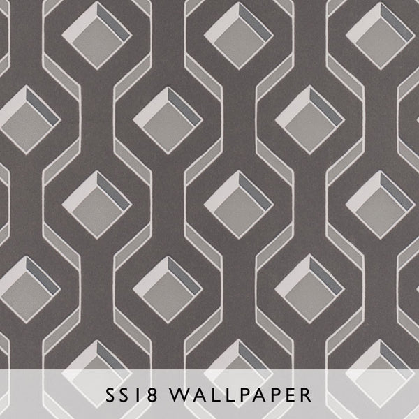 Wallpaper Chareau in Zinc | Designers Guild SS18 | Janine Kuala Lumpur