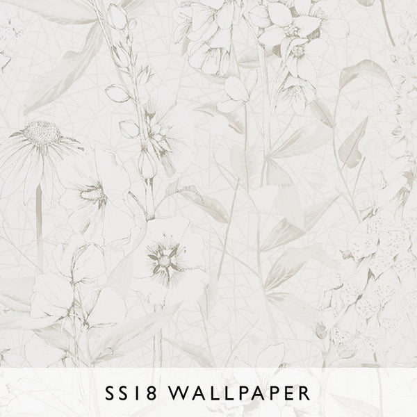 Wallpaper Emillie in Ivory | Designers Guild SS18 | Janine Kuala Lumpur