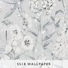 Wallpaper Emillie in Platinum | Designers Guild SS18 | Janine Kuala Lumpur