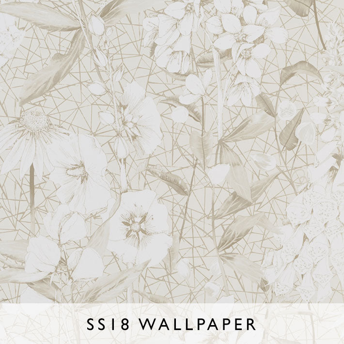 Wallpaper Emillie in Vanilla | Designers Guild SS18 | Janine Kuala Lumpur