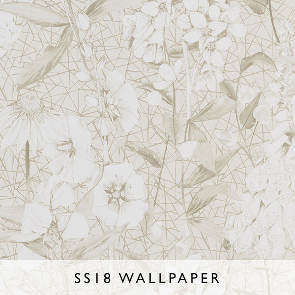 Wallpaper Emillie in Vanilla | Designers Guild SS18 | Janine Kuala Lumpur