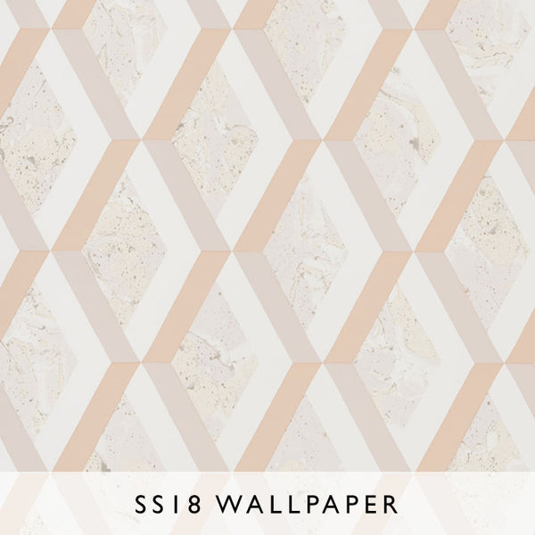 Wallpaper Jourdain in Fresco | Designers Guild SS18 | Janine Kuala Lumpur