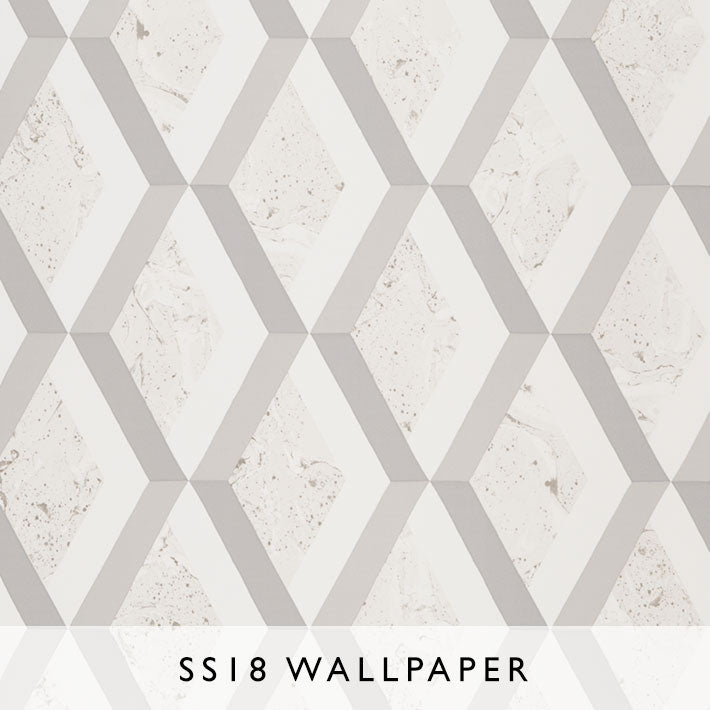 Wallpaper Jourdain in Steel | Designers Guild SS18 | Janine Kuala Lumpur