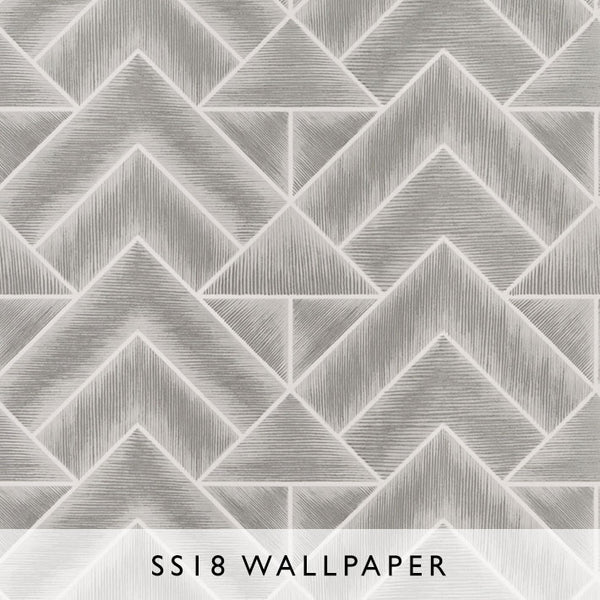 Wallpaper Mandora in Silver | Designers Guild SS18 | Janine Kuala Lumpur