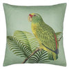 Parrot & Palm Azure Cushion | John Derian | Janine Kuala Lumpur