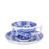 Blue Italian Teacup & Saucer Set | Spode