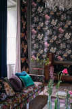 Wallpaper Delft Flower Grande Graphite