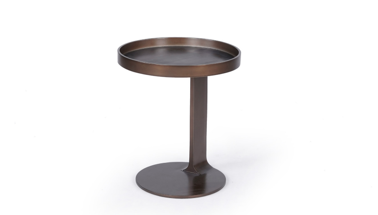 Tora End Table Round Shaped