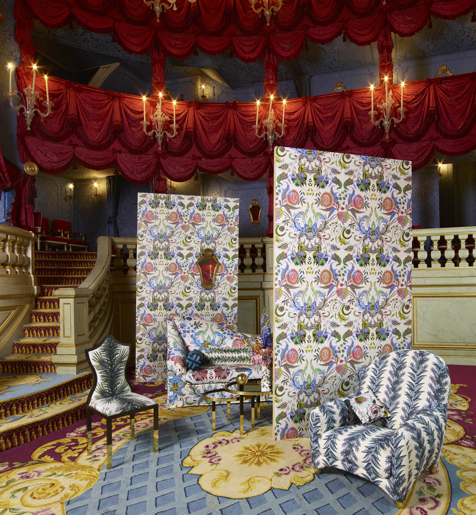 Wallpaper Noailles Jour | Christian Lacroix