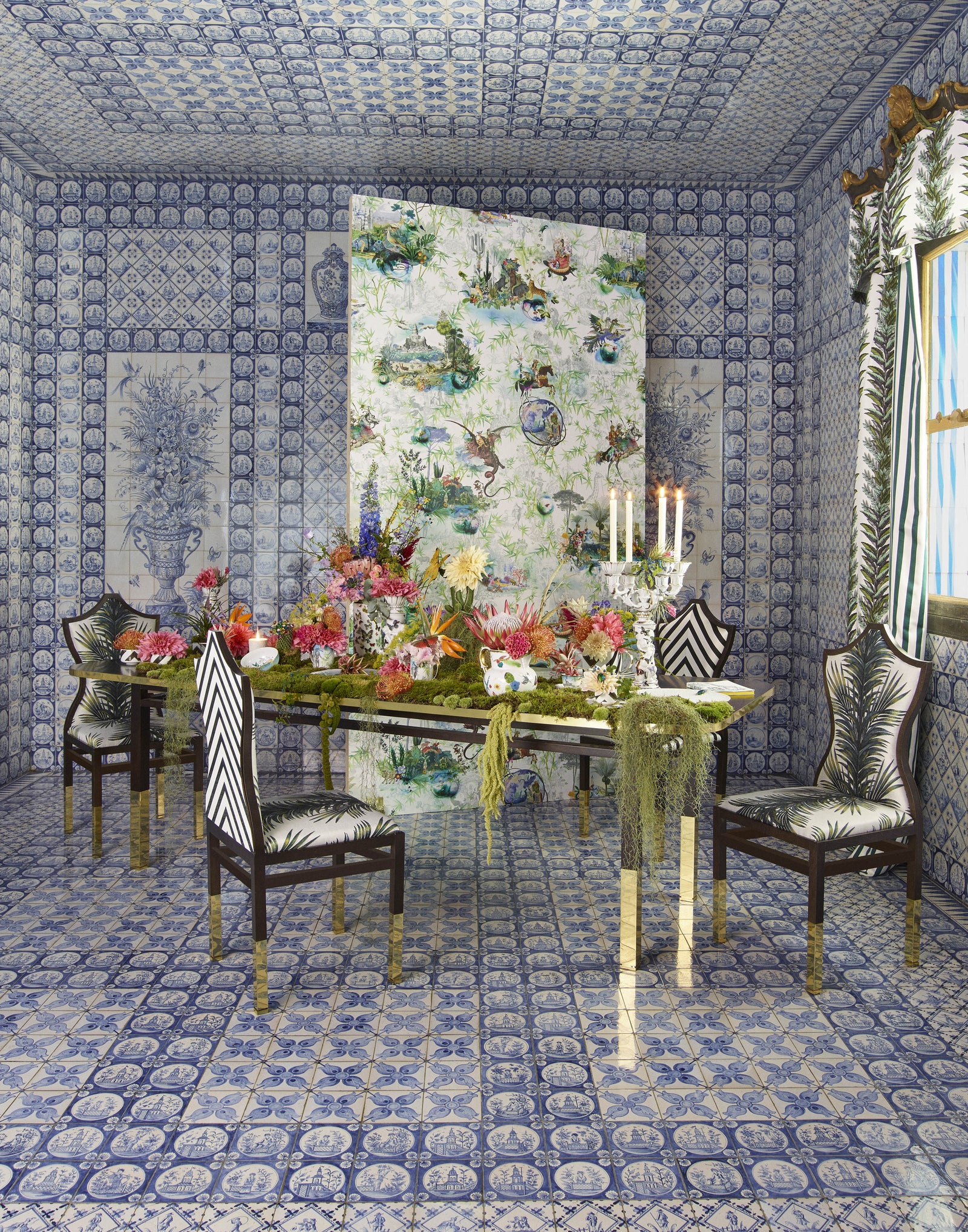 Wallpaper Reveries Tomette | Christian Lacroix